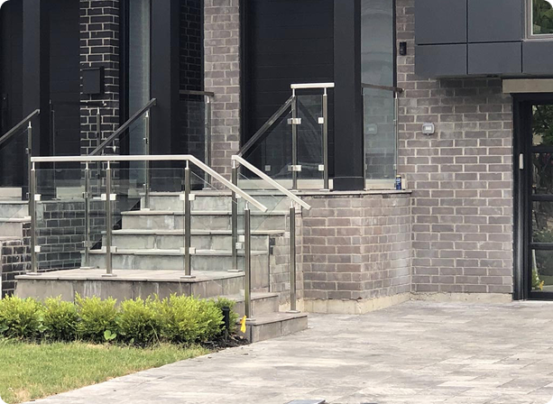 Stainless-Steel-Railings-for-Front-Porch-Entrance